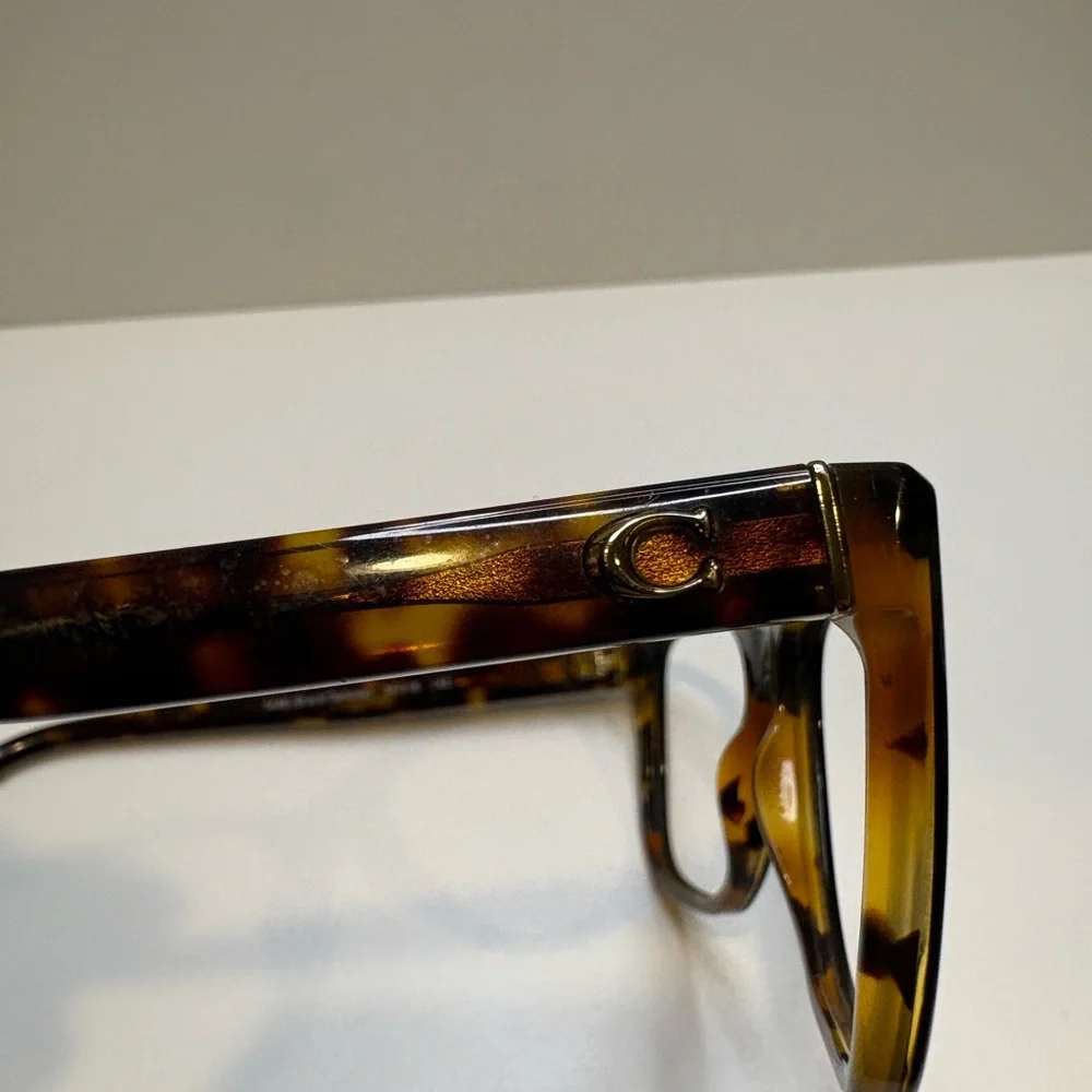 COACH HC‎ 6129 - 5446 (BLACK/TORTOISE) 54•16•140 COACH EYEGLASSES COACH GLASSES